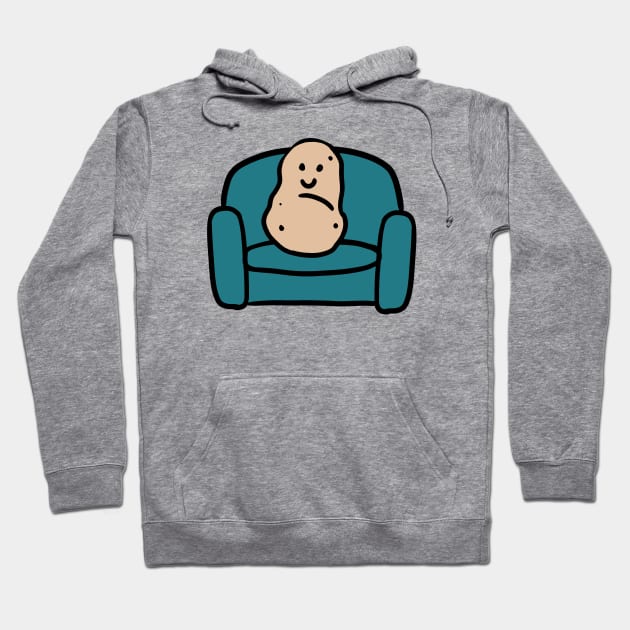 Couch Potato Hoodie by DumbApples